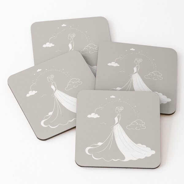 Item preview, Cloud Dancer Bridal Illustration designed and sold by RitaStudio.
