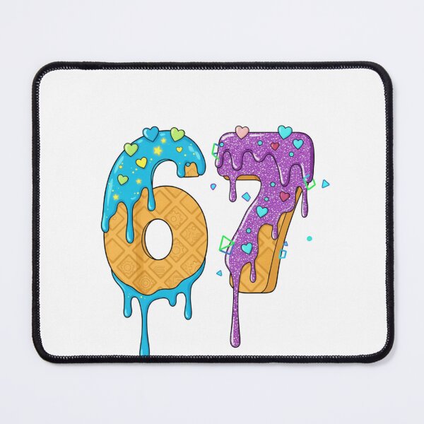 Item preview, SIX SEVEN Ice Cream Drip Sport 67 designed and sold by Meryem Mamouni.