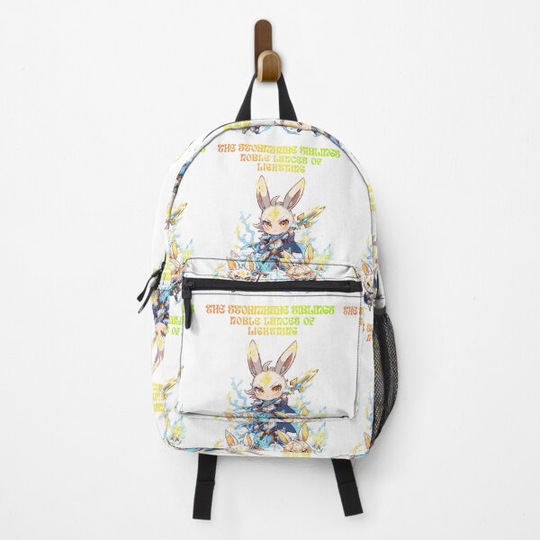 Item preview, Lightning Bunny Knights Trio | Chibi Thunder Lancers Fantasy Art designed and sold by Monzora.