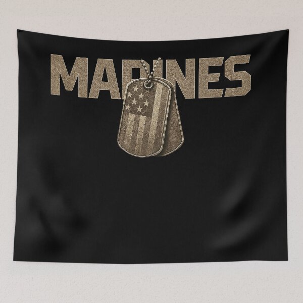 Item preview, MARINES Military Dog Tags Design designed and sold by Callsign 84.