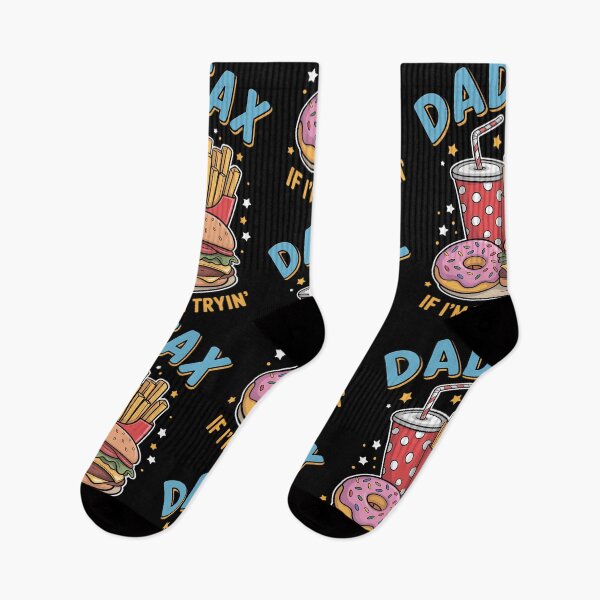 Item preview, Dad Tax If I_m Buying Im Trying Donut Hamburger Chips Fries designed and sold by tiekanamac.