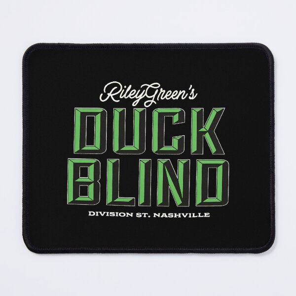 Item preview, Riley Green Duck Blind Country Typography designed and sold by gaqiope.