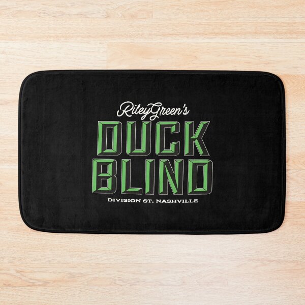 Item preview, Riley Green Duck Blind Country Typography designed and sold by gaqiope.