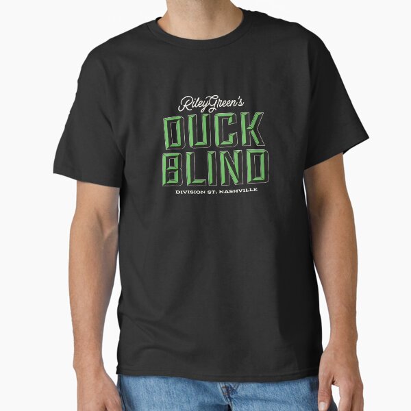 Riley Green Duck Blind Country Typography Classic T-Shirt