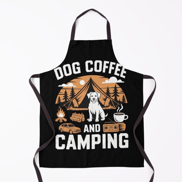 Item preview, Dogs Coffee Camping Funny Quote Campers Dogs Lover designed and sold by tiekanamac.