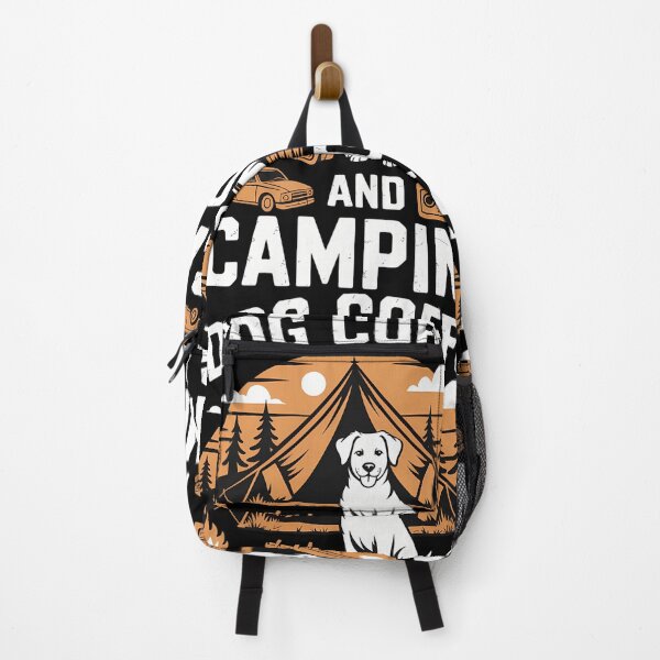 Item preview, Dogs Coffee Camping Funny Quote Campers Dogs Lover designed and sold by tiekanamac.