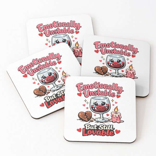 Item preview, Emotionally Unstable But Still Lovable Valentine designed and sold by Mr Lee.
