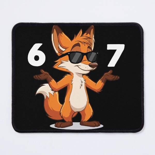 Item preview, Cool Fox 6 or 7 Six Seven Funny T-Shirt designed and sold by LashondaGreen89.