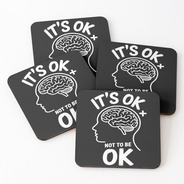 Item preview, It's okay to not be okay World Mental Health Day designed and sold by BlueCreator-inc.
