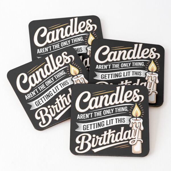 Item preview, Candles Birthday Theme Wish Therapeutic Candleight designed and sold by Voidbinder.