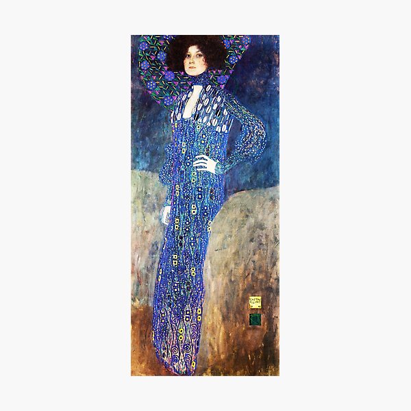 Item preview, HD. Portrait of Emilie Floge, by Gustav Klimt . HIGH DEFINITION designed and sold by MINDTHECHERRY.