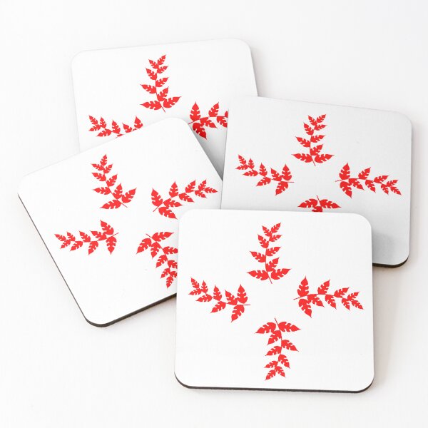 Item preview, Group of red Leaves hand-drawn illustration art  designed and sold by MagicMaker1984.