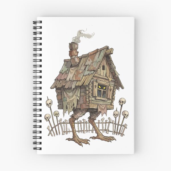 Item preview, Folklore Legends: Quilted Baba Yaga House designed and sold by bapupa.