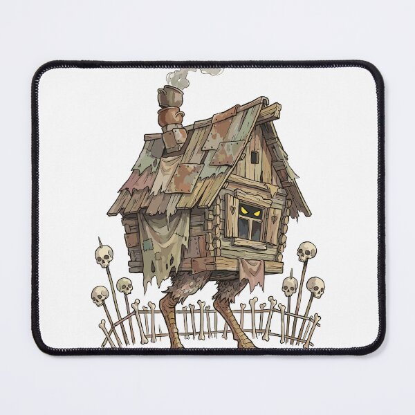 Item preview, Folklore Legends: Quilted Baba Yaga House designed and sold by bapupa.
