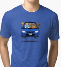 Subaru Impreza WRX Scooby Doo Tri-blend T-Shirt