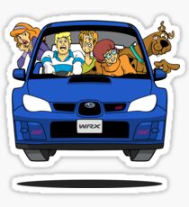 Subaru Impreza WRX Scooby Doo Sticker