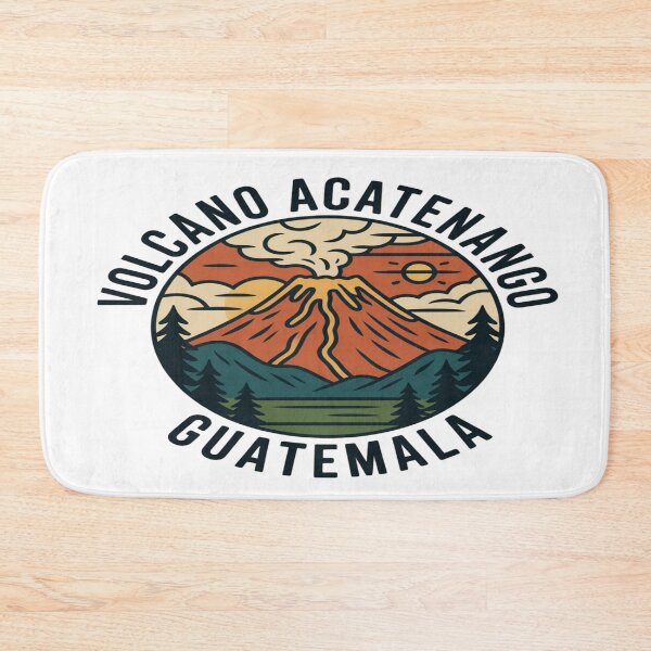 Item preview, Acatenango Volcano Retro Travel Badge | Guatemala Hiking Adventure designed and sold by Globalcitytees.