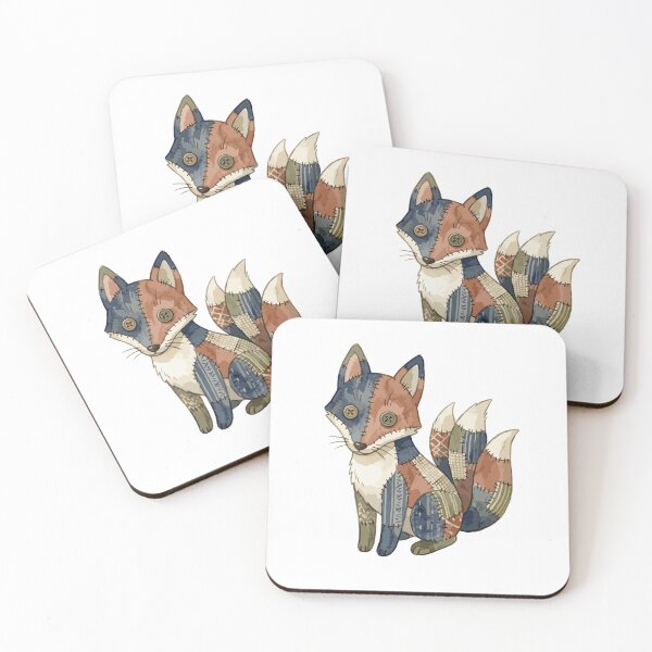 Item preview, Folklore Legends: Silk Japanese Kitsune designed and sold by bapupa.