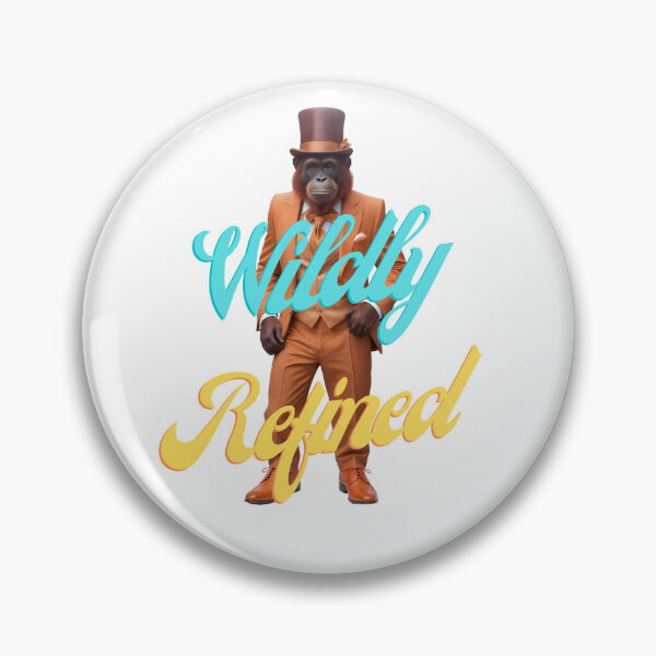 Item preview, Wildly Refined - Dapper Orangutan designed and sold by perkypuffin.