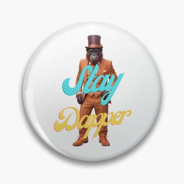 Item preview, Stay Dapper - Stylish Orangutan designed and sold by perkypuffin.