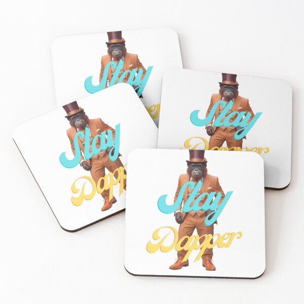 Item preview, Stay Dapper - Stylish Orangutan designed and sold by perkypuffin.