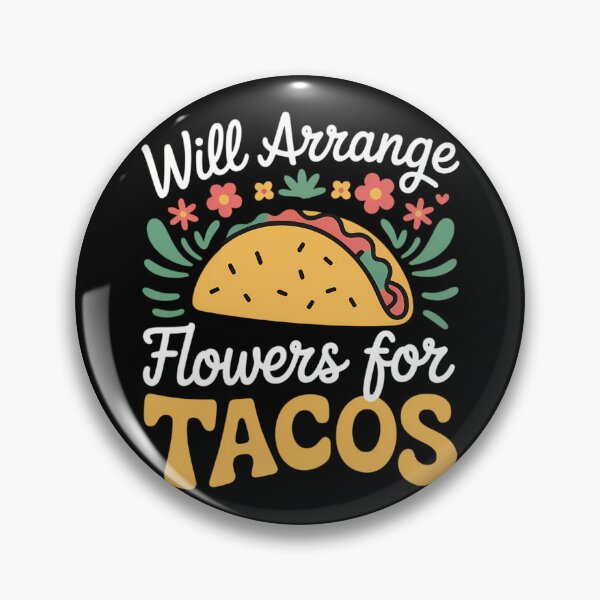 Artikelvorschau, Florist Taco Lustiger Blumendesigner Taco-Liebhaber entworfen und verkauft von tiekanamac.