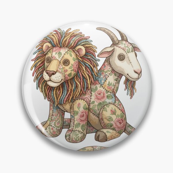 Item preview, Mythical Creature: Quilted Chimera designed and sold by bapupa.