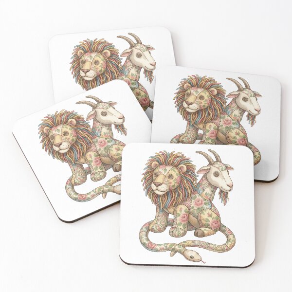 Item preview, Mythical Creature: Quilted Chimera designed and sold by bapupa.