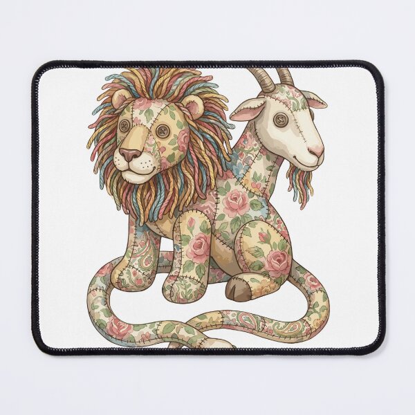 Item preview, Mythical Creature: Quilted Chimera designed and sold by bapupa.