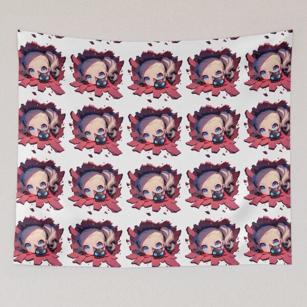 Item preview, Ann Takamaki Chibi Kawaii Persona 5 Game Peek Playful Crimson Style designed and sold by TorbenKuhano.
