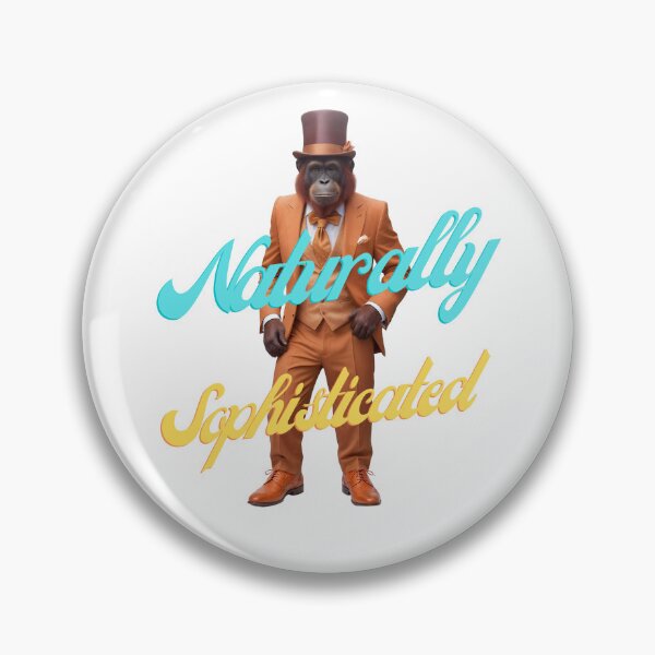 Item preview, Naturally Sophisticated - Dapper Orangutan designed and sold by perkypuffin.