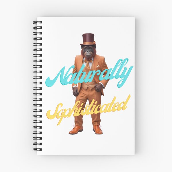 Item preview, Naturally Sophisticated - Dapper Orangutan designed and sold by perkypuffin.