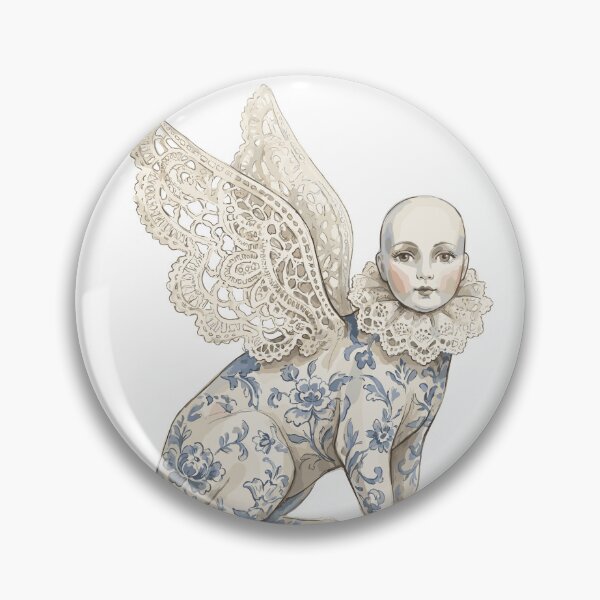 Item preview, Mythical Creature: Lace Wing Sphinx designed and sold by bapupa.