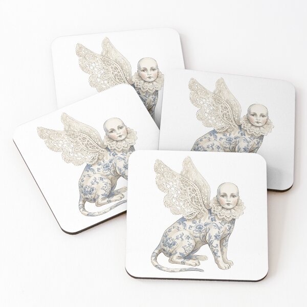 Item preview, Mythical Creature: Lace Wing Sphinx designed and sold by bapupa.