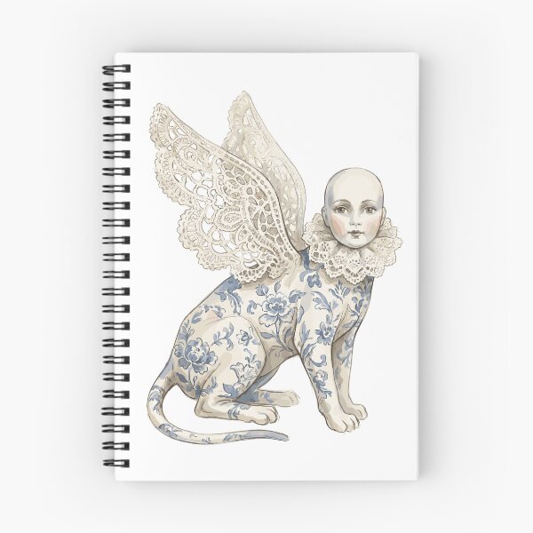 Item preview, Mythical Creature: Lace Wing Sphinx designed and sold by bapupa.