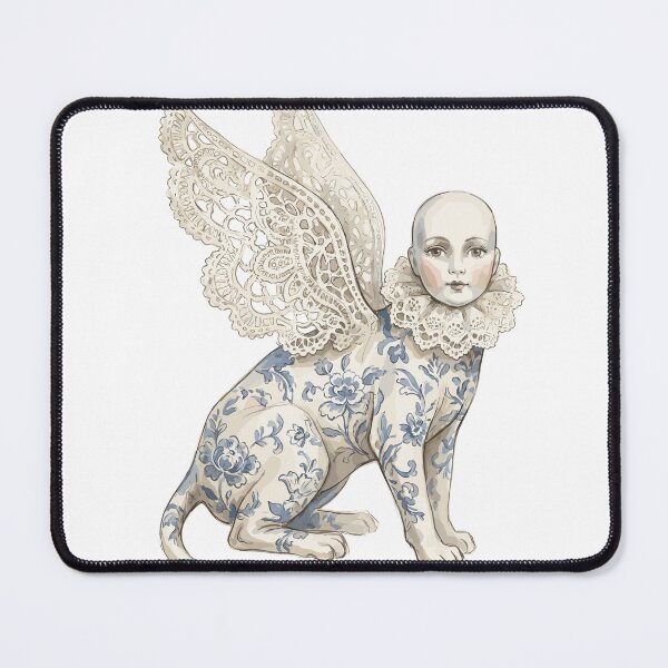 Item preview, Mythical Creature: Lace Wing Sphinx designed and sold by bapupa.