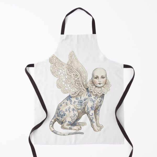 Item preview, Mythical Creature: Lace Wing Sphinx designed and sold by bapupa.