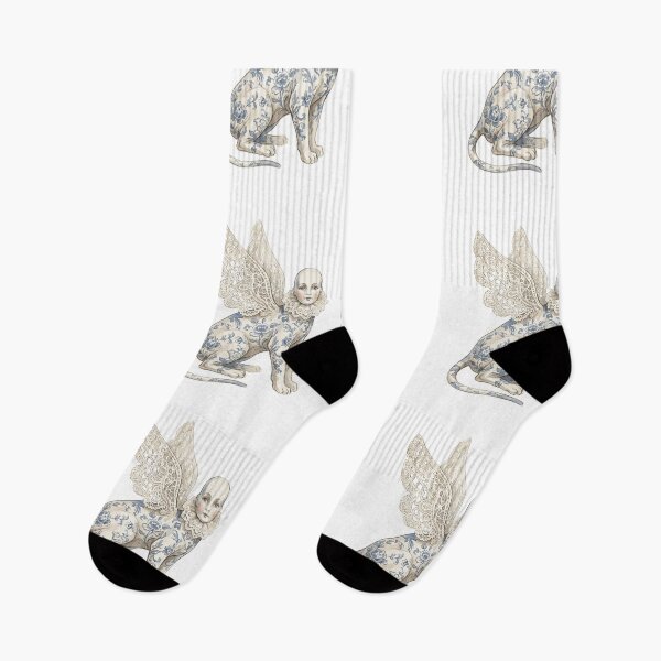 Item preview, Mythical Creature: Lace Wing Sphinx designed and sold by bapupa.