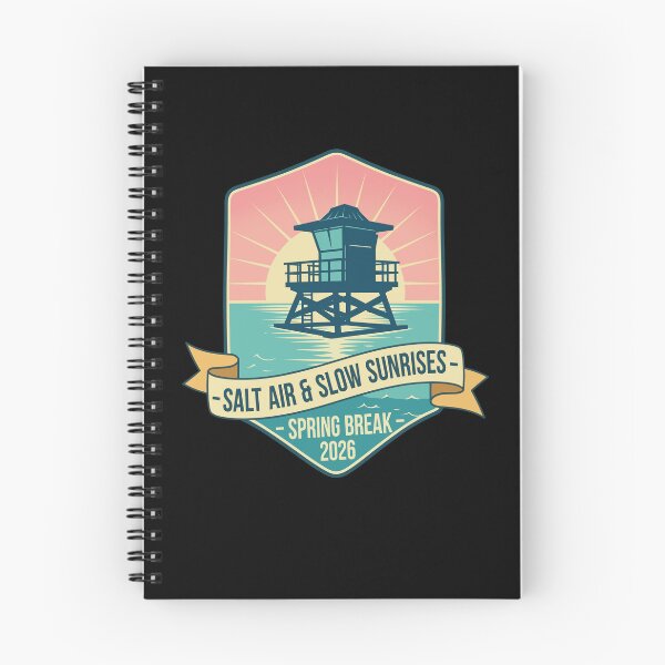 Item preview, Salt Air And Slow Sunrises Spring Break 2026 Lighthouse Vacation Cruise Squad designed and sold by jakaun.