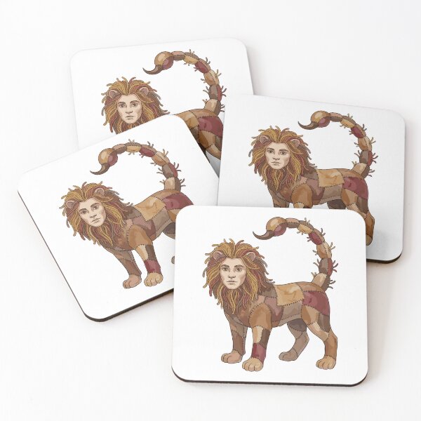 Item preview, Mythical Creature: Patchwork Manticore designed and sold by bapupa.