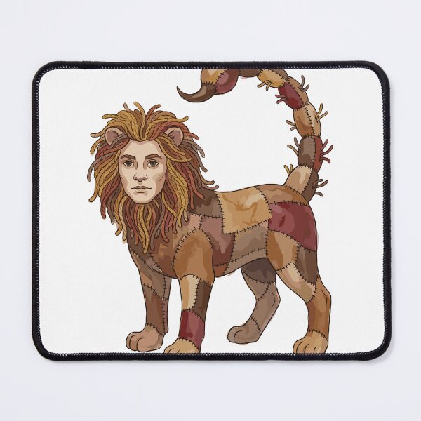 Item preview, Mythical Creature: Patchwork Manticore designed and sold by bapupa.