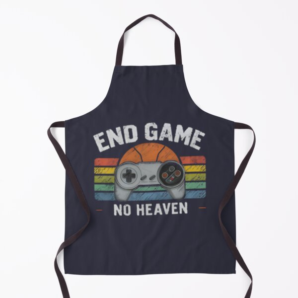 Item preview, END GAME – No Heaven ? Retro gaming vibes for true gamers. Perfect for t-shirts, stickers, hoodies & gifts. Minimal • Vintage • Gamer style designed and sold by No Heaven.
