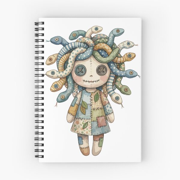 Item preview, Mythical Creature: Button-Eyed Medusa designed and sold by bapupa.