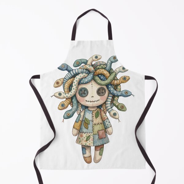 Item preview, Mythical Creature: Button-Eyed Medusa designed and sold by bapupa.