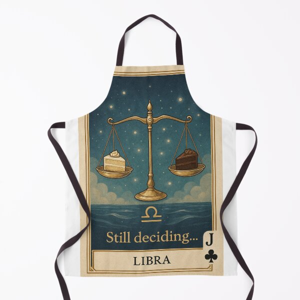 Item preview, Libra Still Deciding… – Funny Zodiac Balance Card designed and sold by the-dovlat.