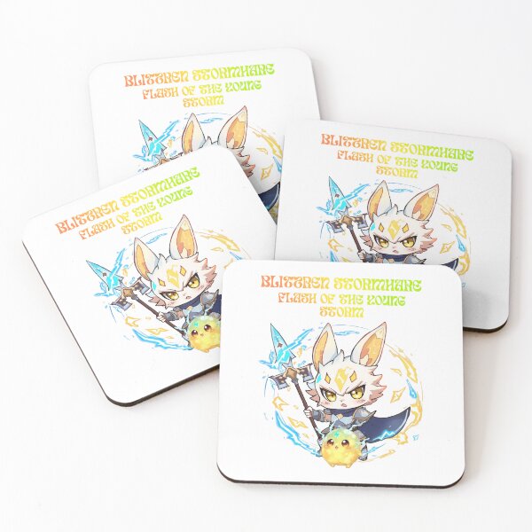 Item preview, Blitzren Stormhare – Flash of the Young Storm | Swift Spirit of Lightning designed and sold by Monzora.