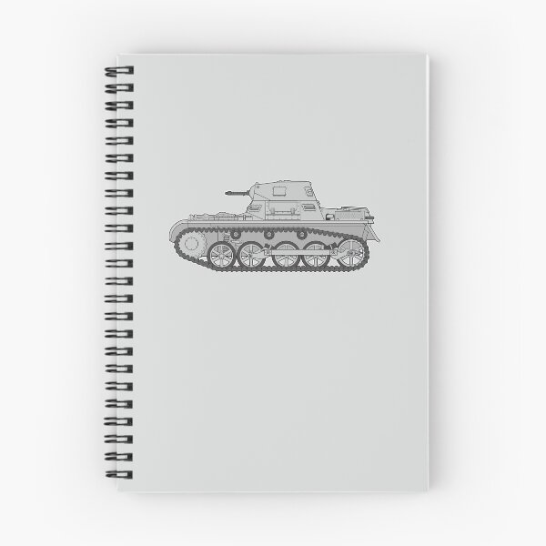 Item preview, Pz-I German Light Tank in color side view designed and sold by FAawRay.