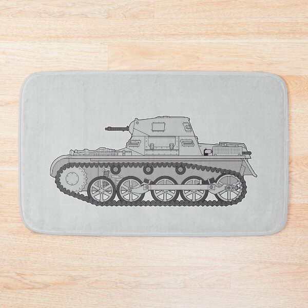 Item preview, Pz-I German Light Tank in color side view designed and sold by FAawRay.