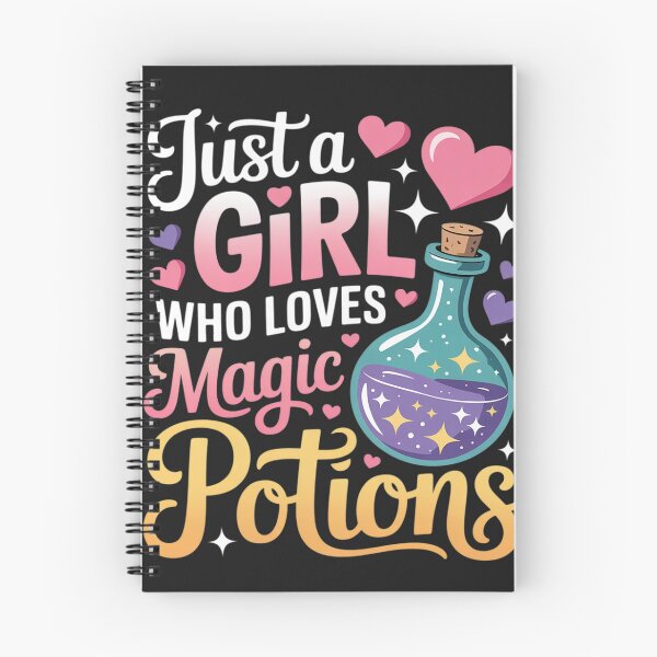Item preview, Just A Girl Who Loves Magic Potion Funny Halloween Girls designed and sold by BlueCreator-inc.