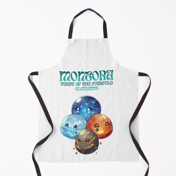 Item preview, Monzora – Heart of the Fourfold Elements | Cute Elemental Slime Fantasy Art designed and sold by Monzora.